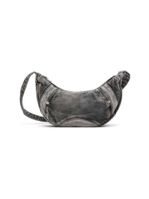 XLIM Gray Denim Messenger Bag