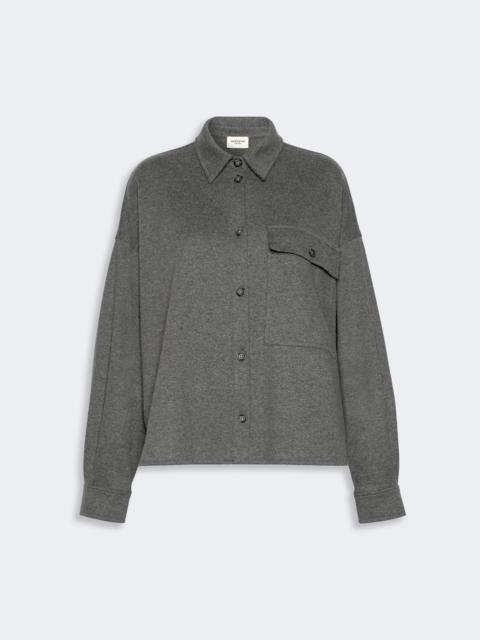 WEEKEND Max Mara AGIATE Micro jacquard jersey jacket - LIGHT GREY