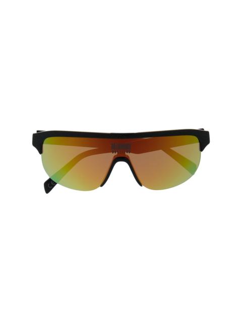 BILLIONAIRE BOYS CLUB holographic visor sunglasses