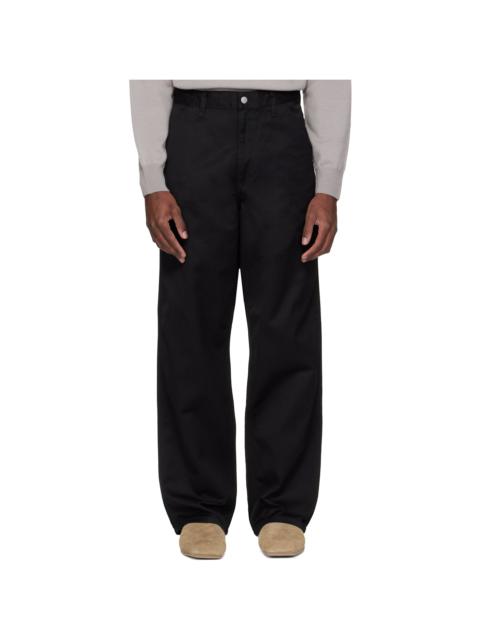 Carhartt WIP Black Simple Trousers