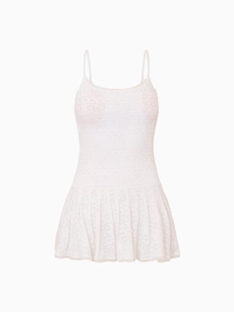 LoveShackFancy Leala Eyelet Active Dress