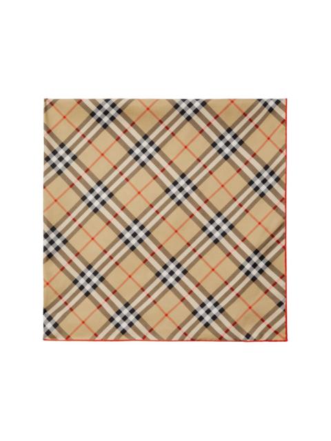 Burberry Vintage Check silk scarf