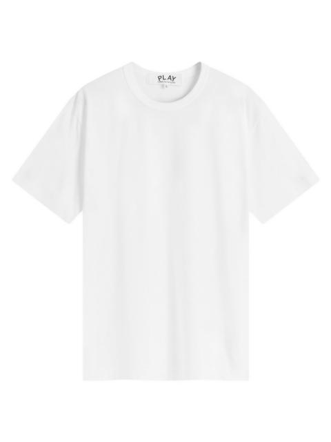 Comme des Garçons Play Red Heart Neck Logo T-Shirt