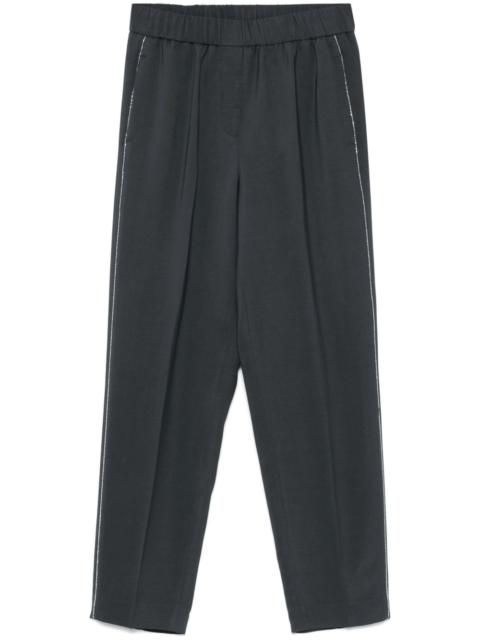 PESERICO tapered trousers