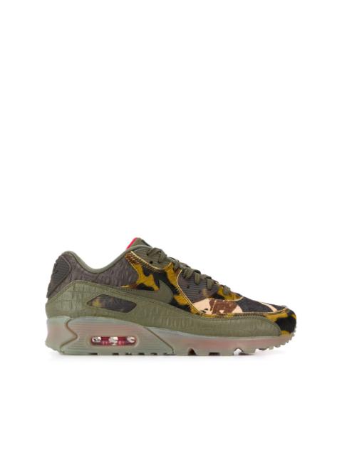 Air Max 90 crocodile-effect trainers