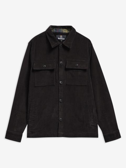 Barbour Tartan Trimmed Cord Overshirt