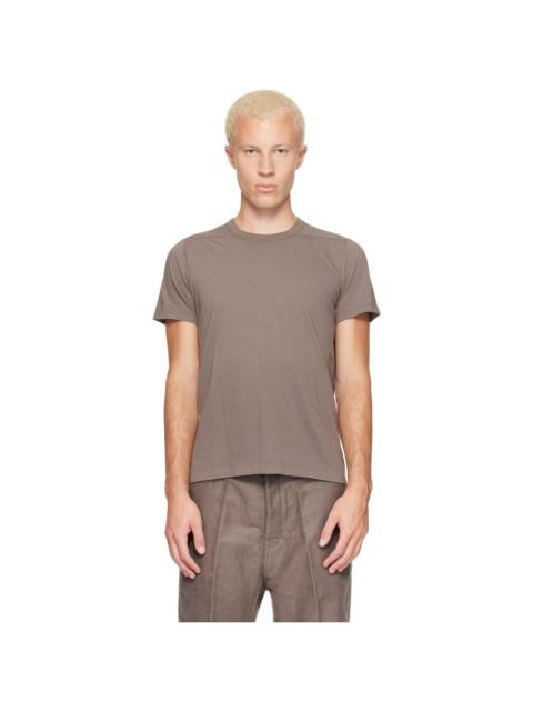 Rick Owens Taupe Tower Short Level T-Shirt