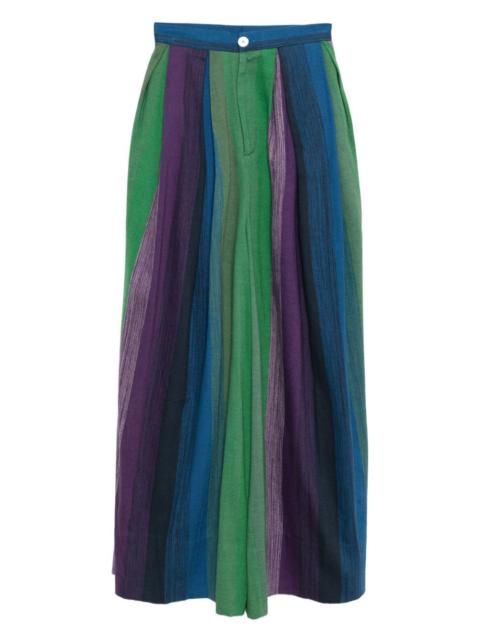 MARRAKSHI LIFE pleated-front trousers