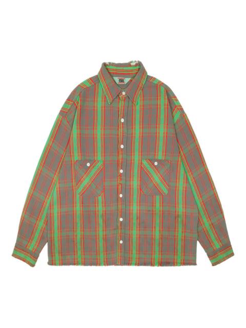 SAINT M×××××× checked cotton shirt