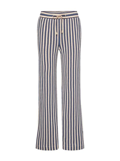 VERONICA BEARD ZOSIA CROCHET WIDE-LEG PANT