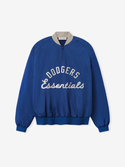 ESSENTIALS Dodgers Half Zip Pullover