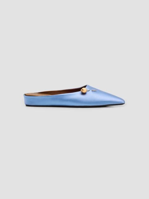 herbert levine Women's Sleep On It 25MM Satin Mules - Satin Mist
