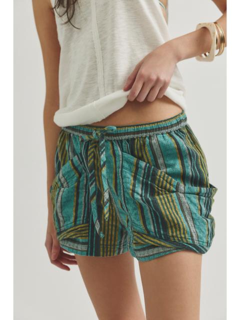 FREE PEOPLE Good Fortune Stripe Shorts