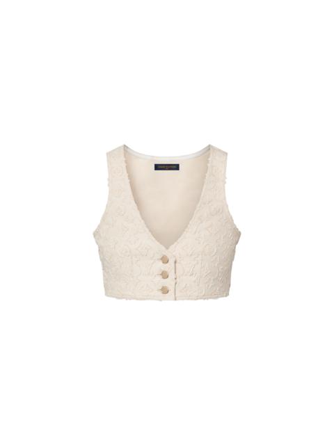 Louis Vuitton Monogram Fil Coupé Crop Top