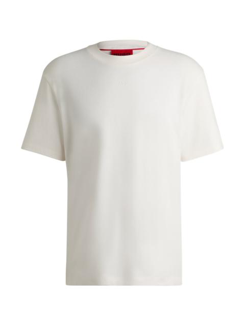 HUGO RELAXED-FIT T-SHIRT IN COTTON WITH LOGO PRINT
