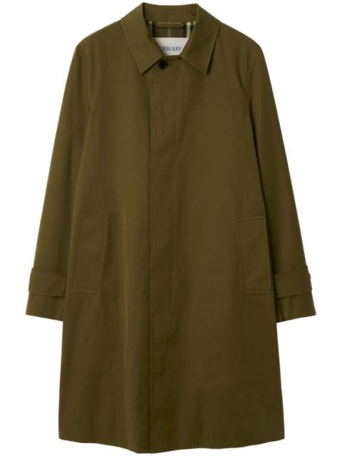 Burberry gabardine car coat