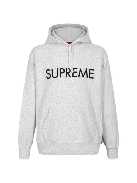 Capital logo hoodie