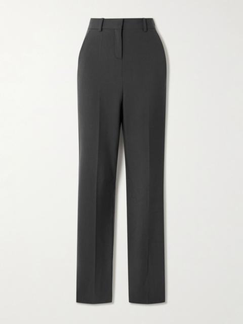 Calvin Klein Collection Lucia wool slim-leg pants Dark gray