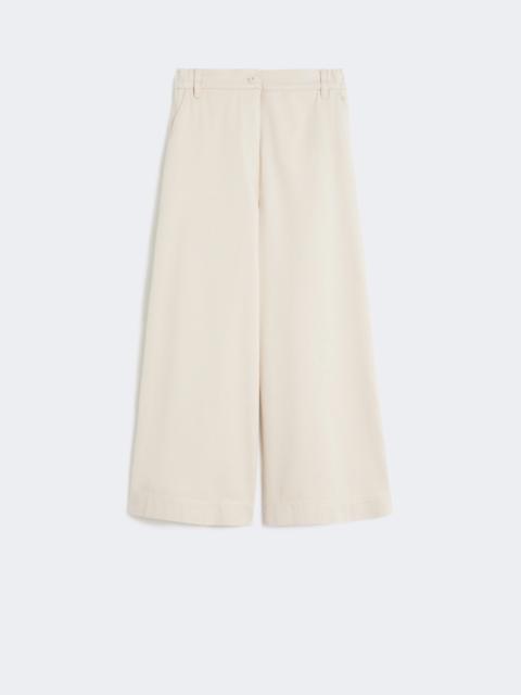 WEEKEND Max Mara Cotton drill trousers - SAND