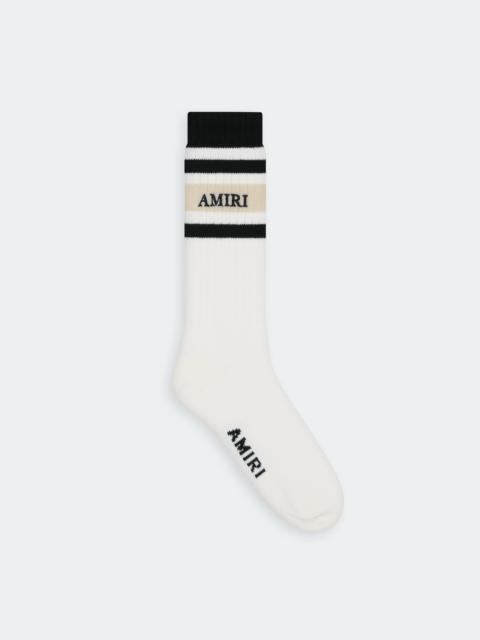 AMIRI AMIRI STACK STRIPE CHUNKY SOCK