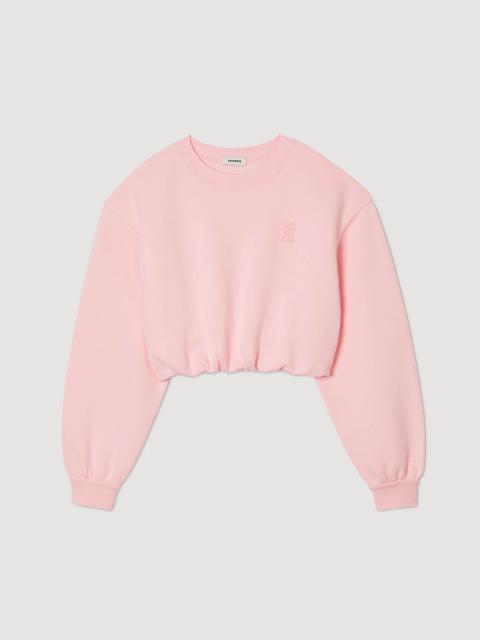 Sandro CROPPED SWEATSHIRT