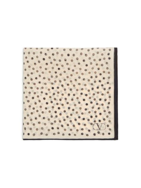 Valentino chez silk scarf