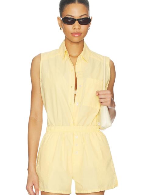 DONNI. The Pop Sleeveless Shirt