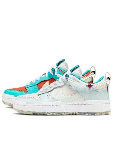 Nike (WMNS) Nike Dunk Low Disrupt WhiteGreen Purple 'White Green' DC3282-013