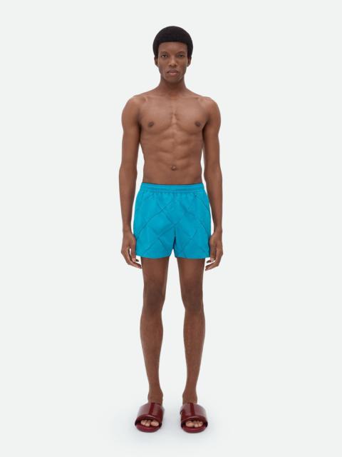 intreccio nylon swim shorts