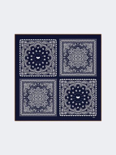 WEEKEND Max Mara TAURO Wool, cashmere and silk scarf - ULTRAMARINE