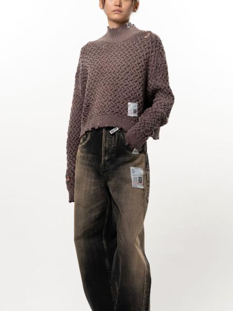 Maison MIHARAYASUHIRO Sun Faded Like Knit Sweater