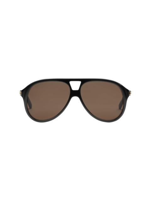 GUCCI pilot-frame sunglasses