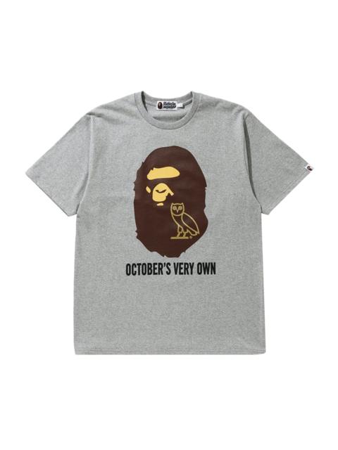 A BATHING APE® BAPE x OVO Tee 'Gray'