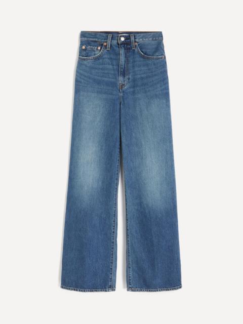 Levi's Ribcage Wide-Leg Jeans in Polar Perimeter