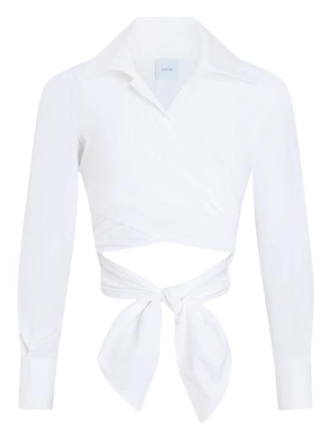 PATOU Patou Long-sleeves Knotted Top