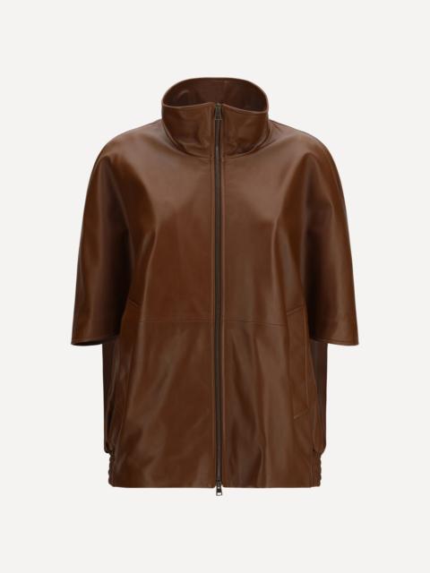 BALENCIAGA Lambskin bomber Jacket