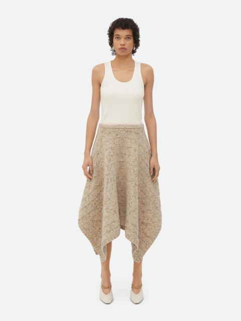Bottega Veneta Hw Wo Boucle Knit Skirt | italist | REVERSIBLE