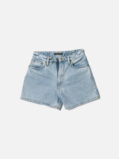 Nudie Jeans Maeve Shorts Sunny Blue