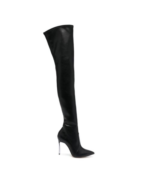 CASADEI Blade 100mm thigh-high boots