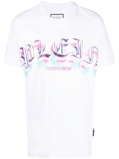 PHILIPP PLEIN logo-print short-sleeve T-shirt