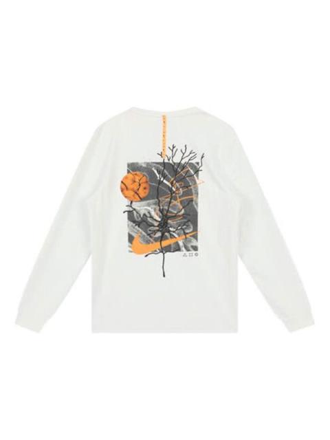 Nike Nike Dry-Fit Dye Fleece Graphic Sweatshirt 'White' DQ4793-121