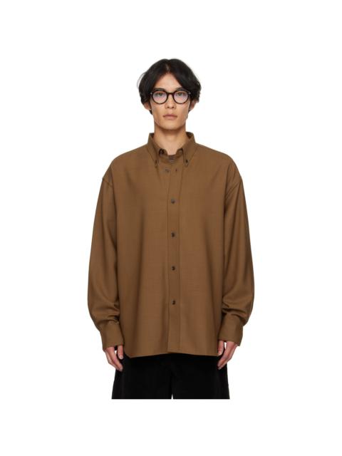Studio Nicholson Tan Jude Shirt
