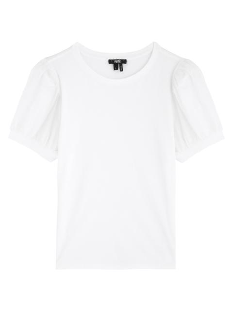 PAIGE Paige Matcha Cotton T-shirt
