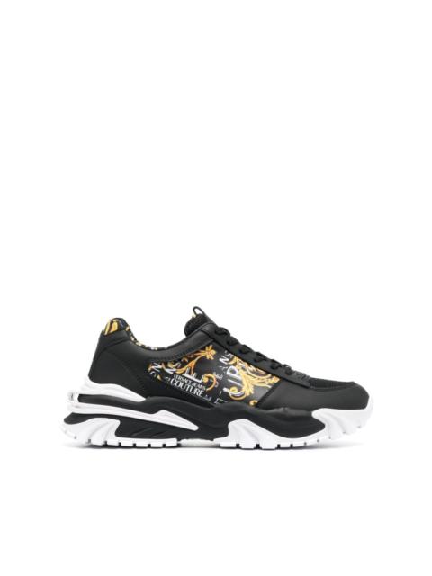 VERSACE JEANS COUTURE Fondo logo-print trainers