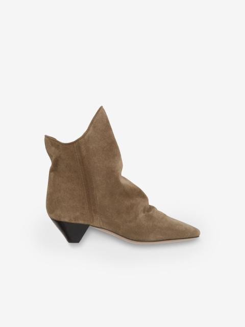 DOEY SUEDE ANKLE BOOTS