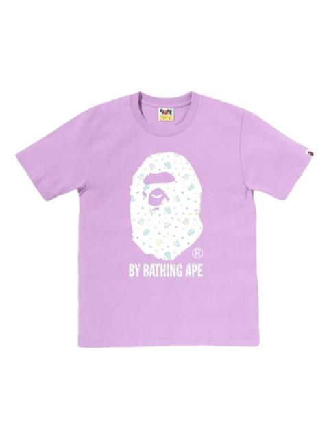 A BATHING APE® (WMNS) A Bathing Ape x Lisa Milo STA Pattern T-Shirt 'Pink' 0ZXTEW029102R-PNK