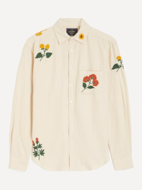 Portuguese Flannel Embroidered Flannel Shirt
