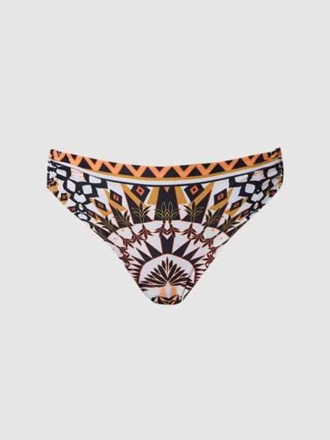 KAREN MILLEN Tile Print Bikini Bottom