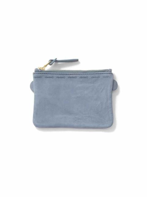 visvim SUEDE ESSENTIALS CASE BLUE