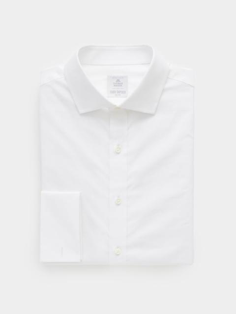 TODD SNYDER Slim Fit Plain Front Tuxedo Dress Shirt